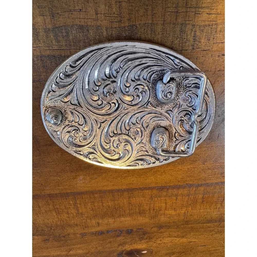 Cody James Pure American Belt Buckle Mens Silver Gold Metal Western Cowboy